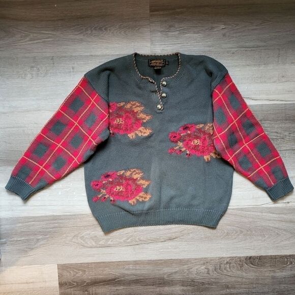 Eddie Bauer Unique Vintage Sweater - Picture 1 of 7